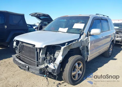 2006 Honda Pilot Ex-L из США, поврежденный, VIN 5FNYF28536B011100